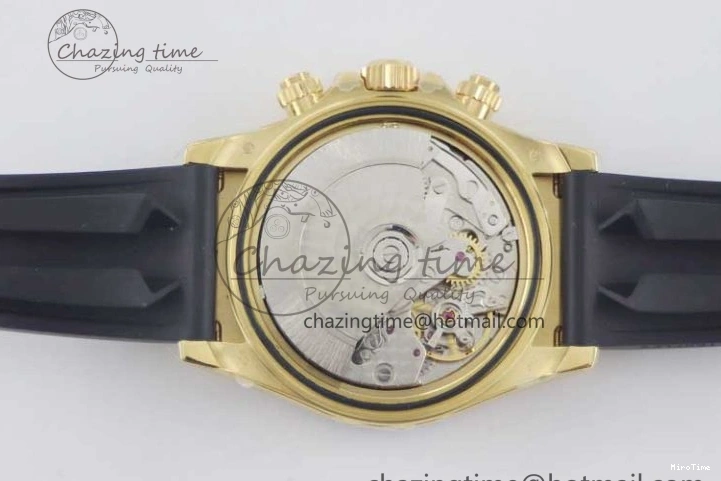 MiroTime 0423 Daytona 116518 TWF 1:1 Best Edition 904L Steel YG Dial on Oysterflex Strap A Youthful 2424